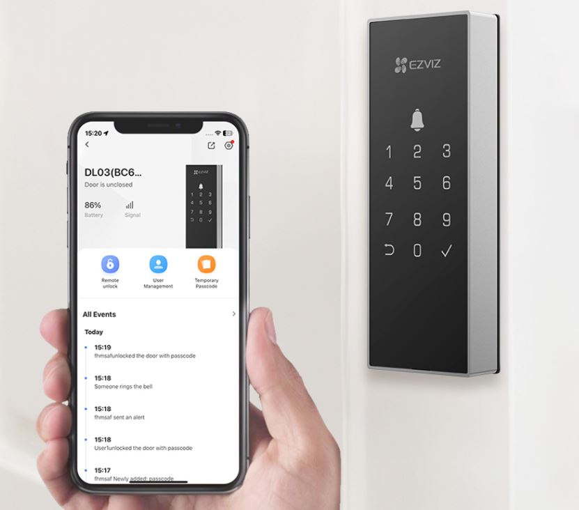 Khoá cửa smart lock Ezviz DL03